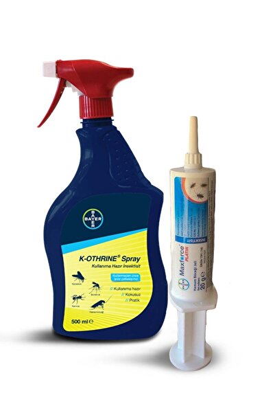 maxforce Platin 20gr Hamam Böceği Jeli + K-othrine Al Böcek 500 Ml