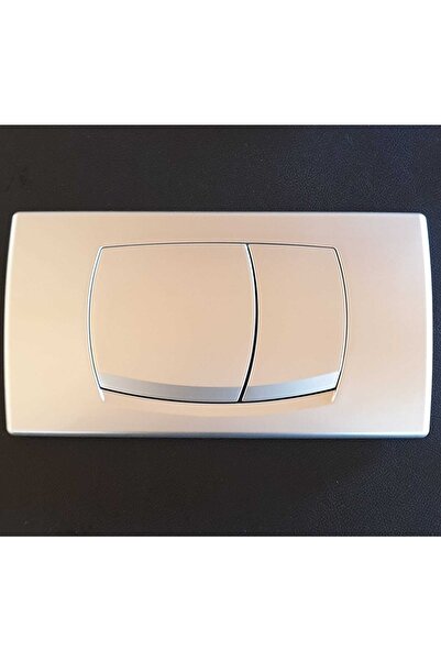 KALE Start Gömme Rezervuar 12cm Mat Krom Panel