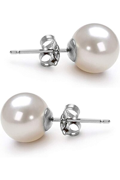 SARIASLAN 925 Ayar Gümüş Mayorka Inci Küpe