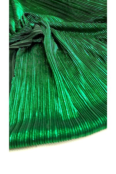 Safir Kumaş Parlak Pliseli Kumaş 1 Metre