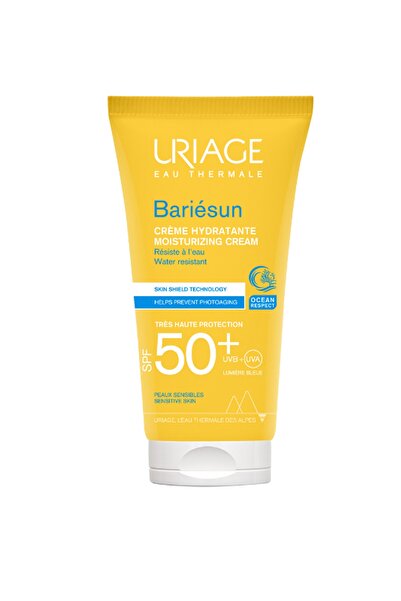 Uriage كريم مرطب باريسن SPF 50+ بدون عطر 50 مل