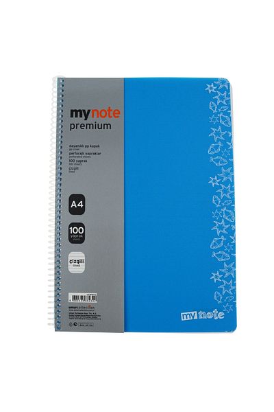 Mynote Premium 100 Sheets Perforated Lined Pp Cover Notebook