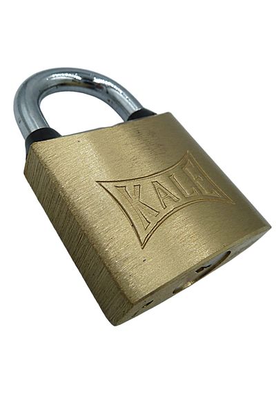 Kale Kilit Castle Padlock Yellow 40mm