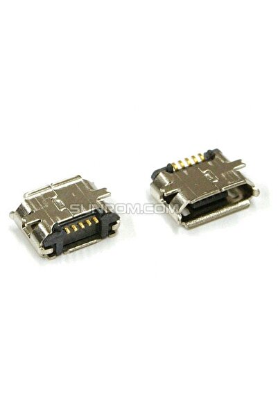 Genel Markalar 10 Adet 5 Pin Mikro Usb Şarj Soketi Dişi Micro Usb Soket Samsung