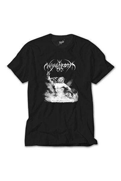 Z zepplin تي شيرت Nargorot Era Of Threnody باللون الأسود