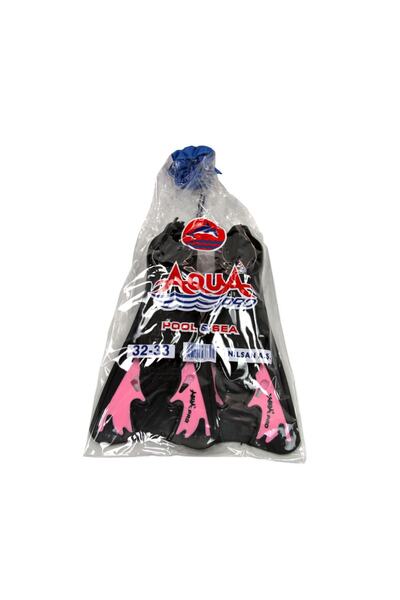 Aqua Unisex Pink Swimmer Palette Pro Flippers 38-39
