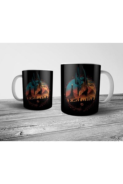 Pixxa Lord Of The Rings Sauron Mug Cup Model 1