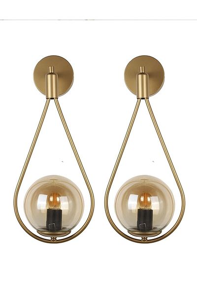 Arde 2 Lighting Drops - Antique Bal Glop Glass