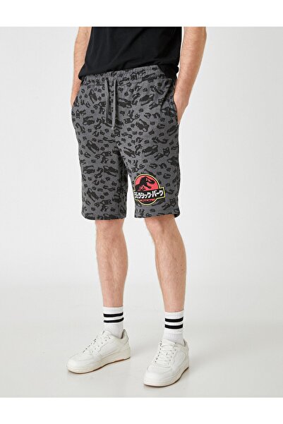 Koton Jurassic Park Shorts Licensed Printed