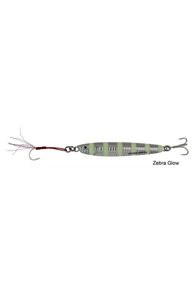 Savage Gear 3D Slim Minnow 8gr 5,4 cm Jig Sahte Balık Glow Zebra