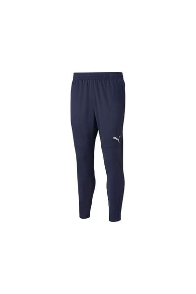 Puma Ομαδικό παντελόνι προπόνησης Ανδρικό παντελόνι ποδοσφαίρου 65738006   Ναυτικό μπλε