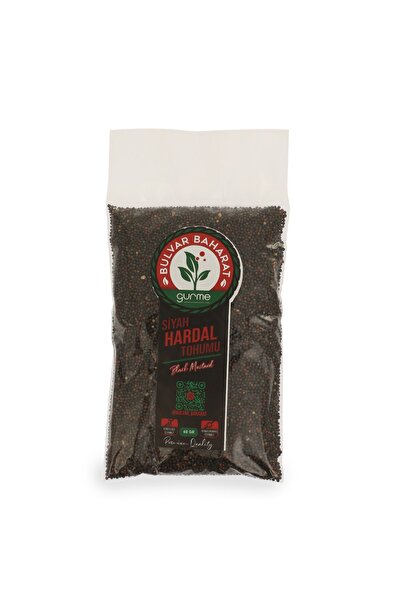 Bulvar Baharat Gurme Siyah Hardal Tohumu (black Mustard) 60 Gr