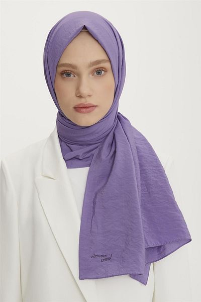 Armine Cotton Anti-Sweat Fabric Jazz (CAZ) Shawl Purple