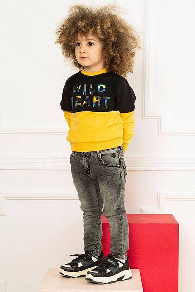 zepkids Sweatshirt mit Aufdruck „Wild Heart“ für Jungen