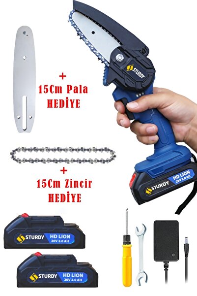 Sturdy Power Tools Japon Tech. Pro.20 Volt 2 Amper 15cm Pala Ve Zincir Hediye...