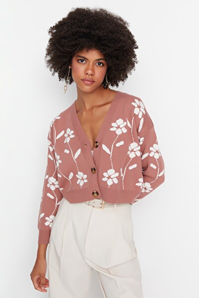 Trendyol Collection Cardigan - Pink - Regular