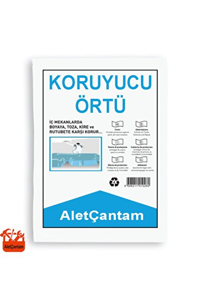 ALETÇANTAM Koruyucu Hışır Örtü Boya Naylonu 10m² (4mt X2.5mt)