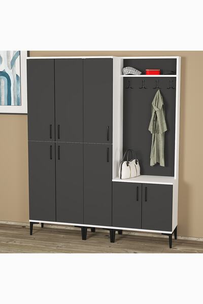 Kalender Dekor Rose-1-3-4 Portmanto Vestiyer Ayakkabılık