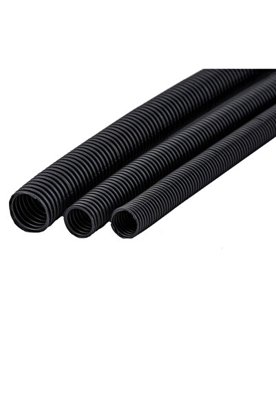 Depa 14 Lük Spiral Boru Siyah