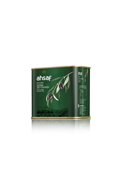Ahsaf Natürel Sızma Zeytinyağı 500 ml -teneke