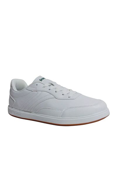 Kinetix White Sneakers Lace-Up Sports Shoes
