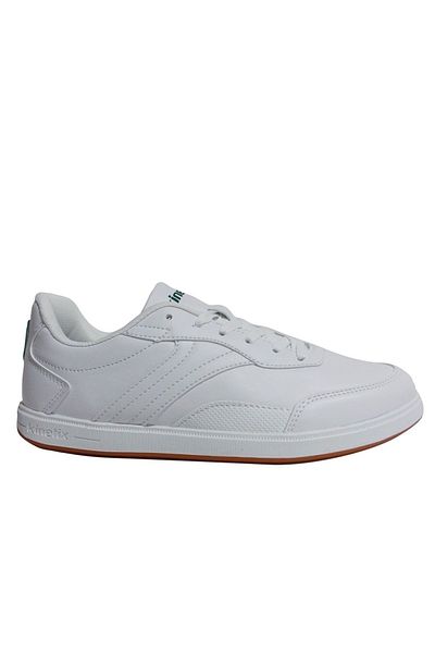 Kinetix White Sneakers Lace-Up Sports Shoes