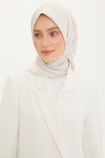 Armine Sport Plain Background Scarf 90x90 - Beige