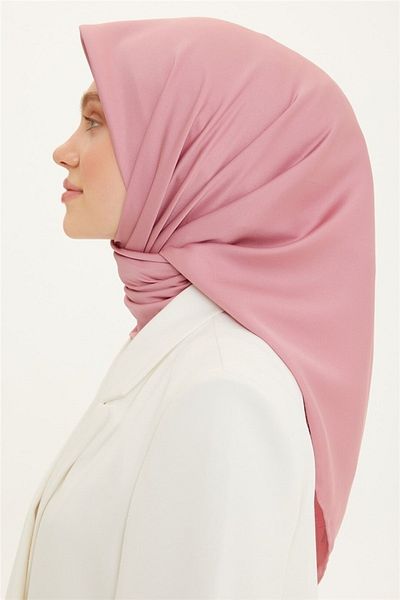 Armine Sport Plain Background Scarf 90x90 - Pink