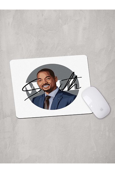 Panorama Ajans Will Smith Ποντίκι με σχέδιο πορτρέτου ηθοποιού της Χόλιγουντ