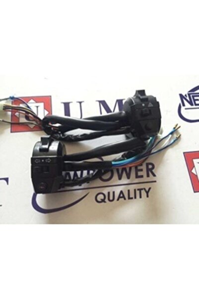 mert motor Kuba-cg-agk-mondial-çelik-falcon Model Sag-sol Kumanda Sıyah