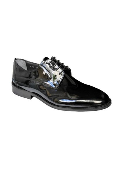 Fosco 2787 Black Patent Leather Classic Men's Shoes