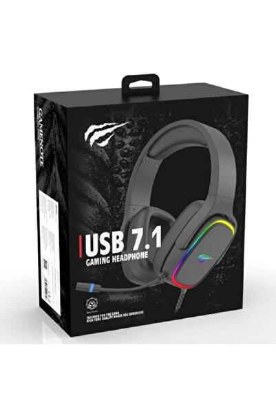 Gamenote H2029u Kablolu Rgb Gaming Kulaklık Siyah Rgb Aydınlatmalı/usb,2.2m K...