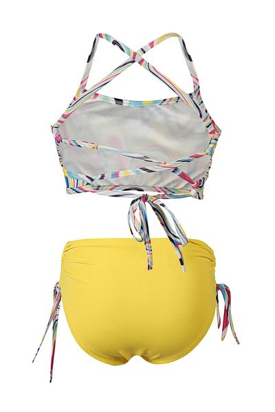 TESMAY High Waist Kids Bikini Set 2752