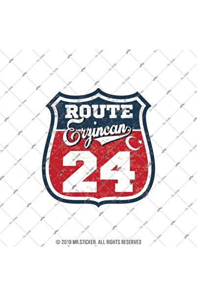 Bay Etiket Roup36 Route Erzincan 24 Etiketi
