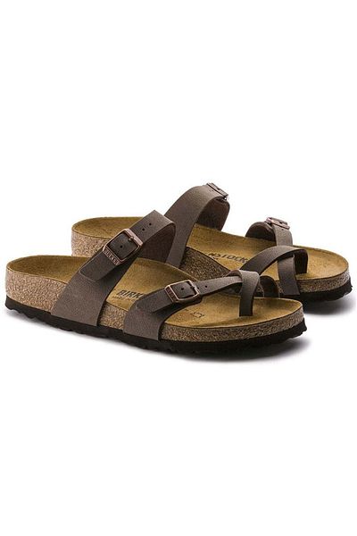Birkenstock Mayari Bf Γυναικείες Παντόφλες Καφέ Daily Style 071061-650