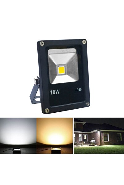 LEDONLİNE 12v Beyaz Araç Tipi 10w Led Projektör Beyaz 10 Watt 12v Led Projektor