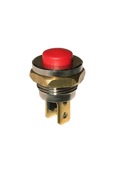 allestock Tiny Metal Button with Terminal - Red Color