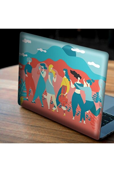 Artikel ملصق الكمبيوتر المحمول التوضيحي للنساء