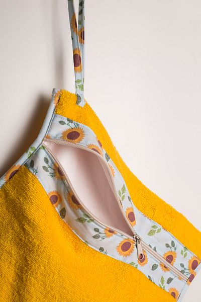 Kirazkids Sunflower Patterned Multi-Purpose Handbag Yellow