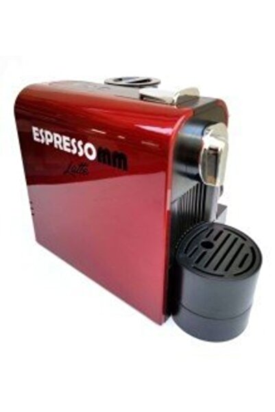 ESPRESSOMM Latte Kapsül Kahve Makinesi (Kırmızı) - Nespresso Uyumlu