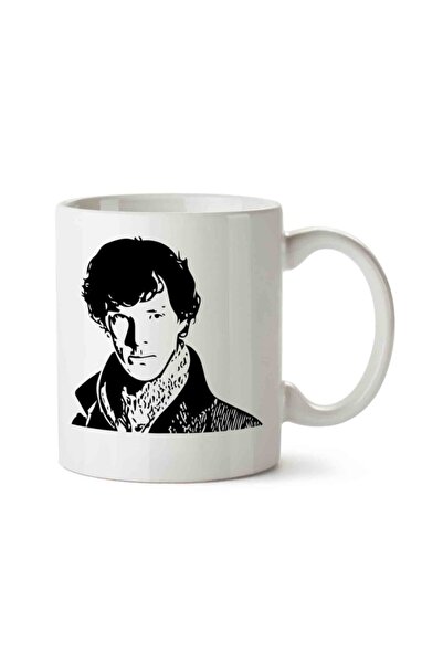 ART HEDİYE كوب شيرلوك هولمز الأسود