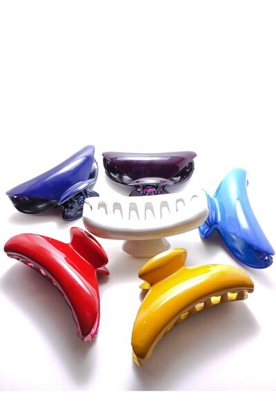 platin hediyelik 6 bucăți de agrafe de păr pentru femei, de dimensiuni mari, ...