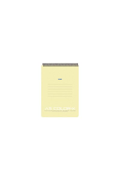 Gıpta A5 Memo Pad Color-x Spiral Plastic Cover 80 Sheets Striped 3-3652000-2011