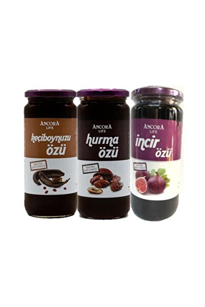 Ancora Keçiboynuzu Özü - Hurma Özü - Incir Özü 640 gr.