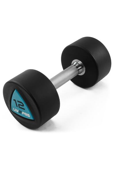 LIVEPRO Lp8002 12 Kg Poliüretan Dambıl