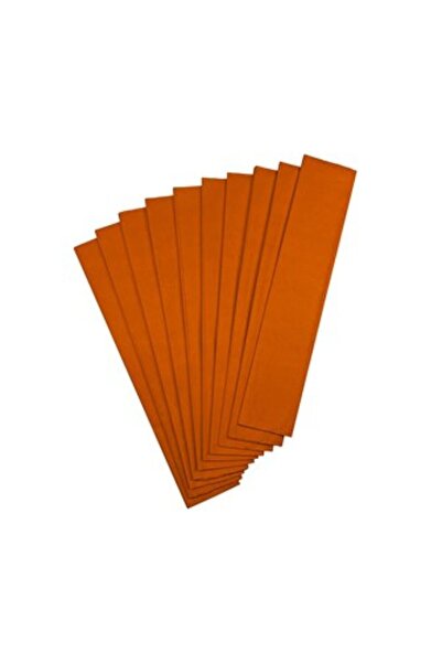 Gıpta Krepon Kağıt 50-200 Turuncu 4-9128000-2181 10 Lu (1 Paket 10 Adet Tek R...