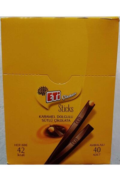 Eti Sticks Karamelli 8 Gr X 12 Ad.