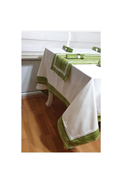 Finezza Set de veselă din bumbac Armine pentru 8 persoane 170x230 Cm 18 buc. ...