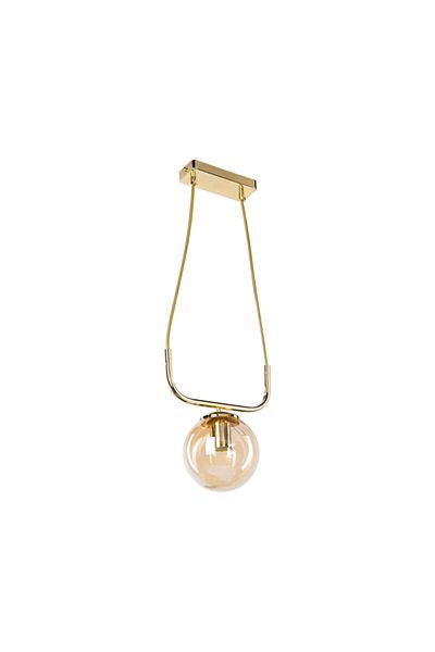 Gloria Gold Single Evelin Pendant Lamp