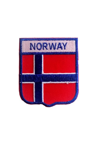 X-SHOP Norway Norveç Bayraklı Patches Arma